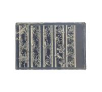 Moules en silicone pour nail art, fleurs, 3D en forme de nœud en silicone, modèle de sculpture pour projets d'artisanat, décoration artistique du bout des doigts des femmes (G)