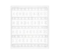 Moules en Silicone Pour Ongles Art Outils De Manucure Réutilisables DIY