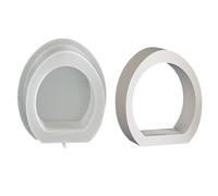 Moules en Silicone pour Pâques - Forme De Coulée Résistante À La Chaleur Pour Fêtes,Moule Porte-Bougie Lapin de Pâques | Aromathérapie, Résine Époxy, À Modeler, Argile, Décoration De