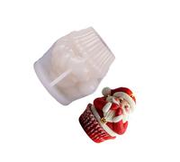 Moules en silicone pour Père Noël - Moules en silicone - Résine époxy - Élan - Plâtres de Père Noël - Moules en silicone parfumés
