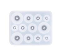 Moules en silicone pour perles en résine, pierres précieuses, loisirs créatifs, accessoires de bijoux, pendentifs, outils de moulage, fournitures pour amateurs d'artisanat