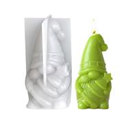 Moules En Silicone Pour Résine De Noël,Moule En Plâtre Arbre Gnome - Forme En Silicone Pour Argile,Pour La Fabrication De Bougies De Noël, Artisanat, DIY, Décoration, Résine Époxy, Gypse,