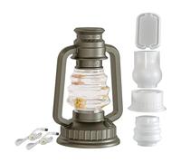 Moules en silicone pour résine | Silicone avec 2 lumières LED pour fabriquer des lampes de camping avec 2 lumières LED, idéal pour les débutants, projets d'art avec lampes