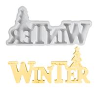 Moules en silicone pour sapin de Noël d'hiver - Moules à chocolat de Noël 3D en silicone | Décoration d'intérieur pour bureau, dortoir, anniversaire, école, fête de semaine