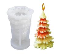 Moules en silicone pour sapin de Noël - Moules en silicone 3D en forme de sapin de Noël, fournitures de fête pour Thanksgiving, bureau, appartement, bureau, école, jour de semaine