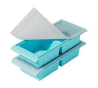 Moules en silicone pour soupe et congélateur - Étanches et réutilisables de qualité alimentaire | Cubes en silicone pour congeler les aliments | pour bouillon de soupe, restes, préparation des repas