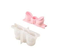 Moules en silicone pour support de béton en forme de nœud papillon 3D - Fournitures d'artisanat - Moules en silicone