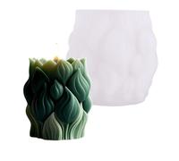 Moules en silicone pour tulipes en résine époxy décoration moulages de fleurs cylindriques tulipes cylindre de fleur cylindre en silicone fait à la main résine époxy