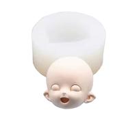 Moules En Silicone Pour Visage Humain, Pour Gâteau, Fondant, Biscuit, Sucre, Chocolat, Dessert, Poupée En Argile, Moule De Fabrication