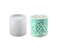 Moules faits à la main en résine époxy en silicone - Organisateurs de bureau créatifs pour ornement et porte-stylo