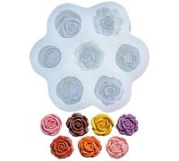 Moules Fleur pour Chocolat | Outils de Décoration de Gâteaux - Moule à pâte à sucre en forme de fleur - pour Projets Créatifs Fêtes Mariage Bougie Savon Résine