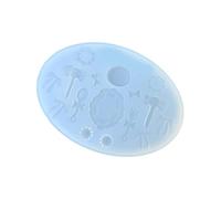 Moules flexibles en résine de silicone pour travaux manuels miniatures pour thé de l'après-midi accessoires et articles de décoration Plateau décoratif Moules en silicone