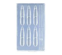 Moules flexibles en silicone pour créer un nœud papillon en forme de fleur pour la conception professionnelle des ongles et la fabrication de bijoux