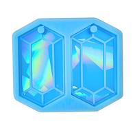 Moules flexibles en silicone pour la fabrication de porte-clés, bijoux, boucles d'oreilles et boucles d'oreilles