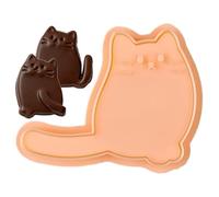 Moules Fondant | Moule réutilisable pour chat ,Moules à biscuits pour chats imprimés en 3D - Pour Gâteau Bonbons Fondant Sucre au beurre Maison Restaurant Fête