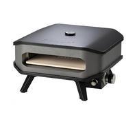 MOULES Four à pizza à gaz 13' avec term. jusqu'à 400°, 34 x 34 cm, facilement transportable avec pierre réfractaire