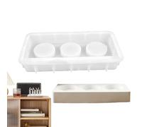 Moules - Fournitures de bricolage décoratives | Moule d'insertion de bougeoir - Pour une utilisation sur des ornements en plâtre, des inserts de bougeoirs, de l'art en résine, de la décoration de la