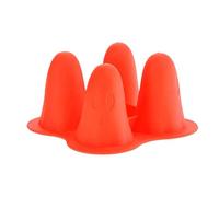 Moules Halloween - Moule Fantôme Silicone Mignon Pour Pâtisserie,Accessoire Réutilisable 4 Cavités Pour Confiserie Gâteau Cire Adulte