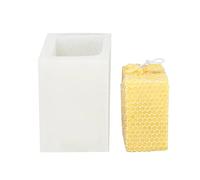 Moules hexagonaux en silicone nid d'abeille pour la fabrication de bougies, savons, lotion, plâtre, kit en silicone pour bougies en résine époxy