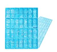 Moules holographiques en silicone profond pour chocolat profond, moule à chocolat, moule à chocolats grands et épais, moule réutilisable à 28 cavités pour la pâtisserie, moules pour la pâtisserie, la