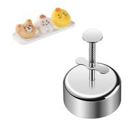 Moules japonais en acier sûr pour la fabrication de riz - Outil essentiel pour les femmes au foyer, les étudiants, les campeurs(2pcs)