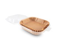KitchenCook Caissettes papier AIRFRYPAPER20 jetables pour friteuse sans huile – lot de 120
