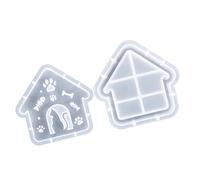 Moules moulés en élastomère de qualité alimentaire multi-usage pour terrasse, propriétaire de flamme, matériaux de fête, cadeaux de Noël en silicone