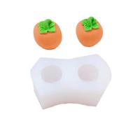 Moules moulés en silicone pour fruits, immunisés contre la, avec 4 modèles pour la fabrication de gâteaux, de chocolat et de bijoux artisanaux, moules en silicone pour raisin, melon de muscat