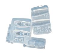 Moules multifonctions pour ongles Goldenfish Series Accessoires adaptés pour améliorer les accessoires Outil à ongles en silicone souple pour débutants