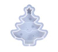 Moules parfumés en silicone pour sapin de Noël - Décoration en résine époxy pour la fabrication de décorations en silicone - Argile