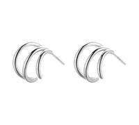 Moules Perceuse Colle Stylo Résine Bijoux For Women Trendy Small Hoop Earrings Silver Earrings Small Huggie Hoops Earrings For Women Jewelry compatible with Machine Trousse Kits (Silver, One Size)
