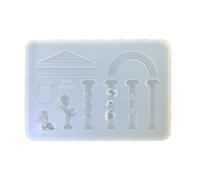 Moules polyvalents en silicone antiadhésifs - Outils de façonnage de bonbons - Gadgets de cuisine pour chocolats et gelées - Accessoires de bijoux - Formes flexibles en silicone