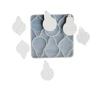 Moules polyvalents en silicone robuste pour décoration de la maison avec fenêtre pour fabrication de savons et bijoux