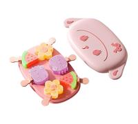 Moules pop de glace - pour pâtisserie froide de crème glacée à feu | Outils pour créer des desserts à froid avec libération facile | Moules à crème ic-e pour jus, gelée, l