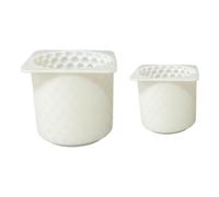 Moules pour Bougies | Fournitures De Loisirs Créatifs Réutilisables Et Anti-Adhésives,Moules à de Fabrication de Bougies,Pour Plâtre Savon Décoration Maison Arts Et Artisanat Fête Bureau Décor Noël Ma