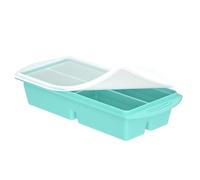 Moules Pour Congélateur À Soupe - Plateau En Silicone De 11 Pouces | Récipients Alimentaires Étanches - Cellules Réutilisables De 250 Ml, Stockage Sans Danger Pour Les Soupes, Bouillons, Sauces, Prépa