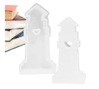 Moules pour fondant de phare - Moule pour faire des phares | Moule artistique en résine pour statues | Moule décoratif en silicone | Moules en résine pour projets de bricolage, salle de lecture