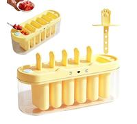 Moules pour glaces à l'eau | Ustensile De Cuisine Antiadhésif Fabriqué À La Main Avec 6 Cavités,Moule Pour Cake Pop,Pour fêtes maison, appartement, jus, yaourt, gelée, pudding, fruits frais et