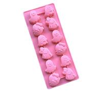 Moules pour Halloween - Moule à chocolat | Moules à chocolat en silicone | Moule à bonbons en forme de fantôme de dessin animé drôle | Petits moules pour collations aux fruits fantas