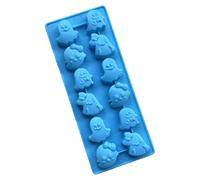 Moules pour Halloween - Moule à chocolat | Moules à chocolat en silicone | Moule à bonbons en forme de fantôme de dessin animé drôle | Petits moules pour collations aux fruits fantas