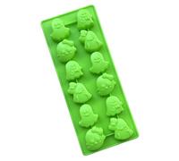 Moules pour Halloween - Moule à chocolat | Moules à chocolat en silicone | Moule à bonbons en forme de fantôme de dessin animé drôle | Petits moules pour collations aux fruits fantas