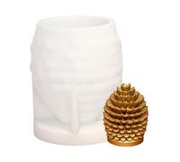 Moules Pour La Fabrication De Bougies,Fournitures Réutilisables Pour Artisanat - Moules En Résine Époxy Pour Cônes De Pin D'Hiver,Pour Cire Savon Argile Arts Et Artisanat Décor De Table De Noël