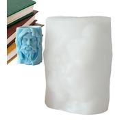 Moules pour la fabrication de bougies, réutilisable 3D Jésus Marie - Moule de fabrication de plâtre - Pour la décoration de la maison, le plâtre, le savon, l'argile, le béton, les débutants et les