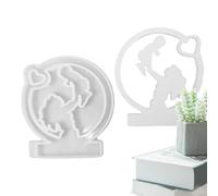 Moules pour la fête des mères - Moule à bougie en silicone, moule époxy en résine - Moule à sculpture de bébé maman - Moule de cire créatif - Moule décoratif pour décoration de table, travaux manuels