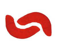 Moules pour Patins à Glace, Accessoires Cadeaux pour Patinage Artistique, Couvre-Lames, Rouge s, 28cm