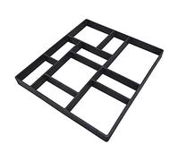 Moules pour Pavage,Moule Pavage Bricolage plastique trottoir brique béton stepping pierre ciment moulage pavage pavage roulé chemin de moule(45X40cm)