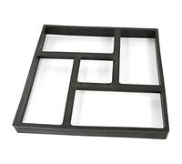 Moules pour Pavage,Moule Pavage Bricolage plastique trottoir brique béton stepping pierre ciment moulage pavage pavage roulé chemin de moule(40X40cm)