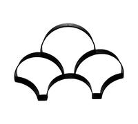 Moules pour Pavage,Moule Pavage Bricolage plastique trottoir brique béton stepping pierre ciment moulage pavage pavage roulé chemin de moule(53X35cm)