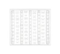 Moules Pour Pendentifs Ongles Reutilisable Decoration DIY | Moules à ongles en silicone 3D en forme de nœud papillon pour salon, maison, femmes, filles, passionnés de DIY
