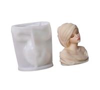 Moules pour portraits de fille - Moules de moulage en silicone - Ornement en silicone - Fait à la main - Résine époxy